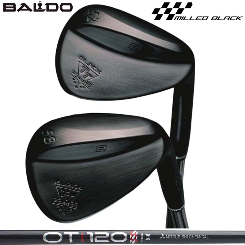 バルド TT フォージド ウェッジ プロト ブラック 三菱ケミカル OT TOUR IRON 装着 ツアー 【カスタム】【新品】 BALDO PROTO FORGED クラブ