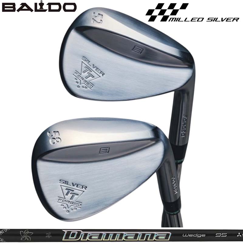 バルド TT フォージド ウェッジ プロト シルバー 三菱ケミカル Diamana Thump Wedge 装着 ディアマナ サンプ カーボン 【カスタム】【新品】 BALDO PROTO FORGED クラブ