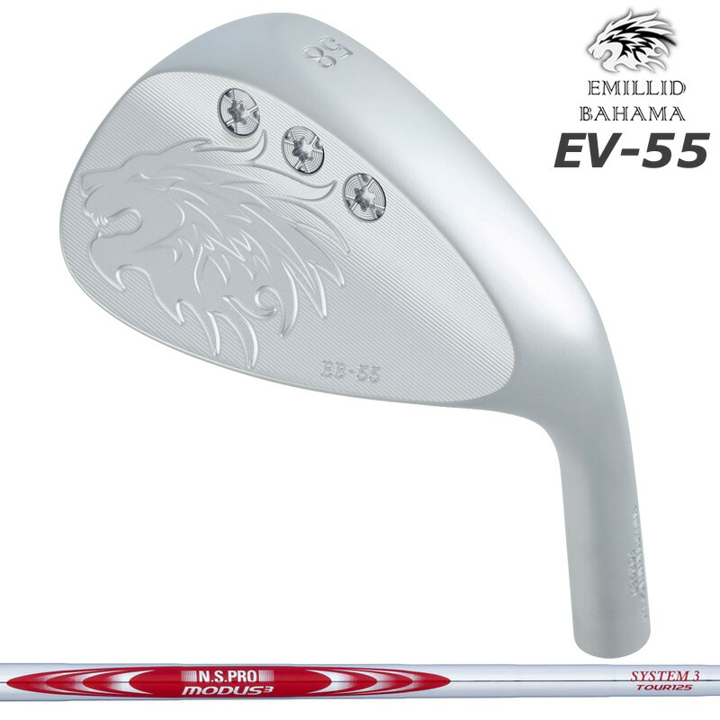 エミリッド バハマ EB-55 ウェッジ 日本立て坑 N.S.PRO MODUS3 SYSTEM3 TOUR 125 作り付ける NS スチール写真 【カスタム】【新品】 EB55 EMILLID BAHAMA GOLF 地野球クラブ