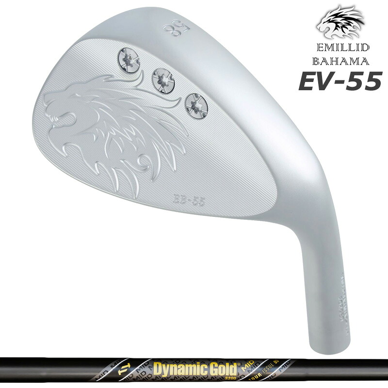 エミリッド バハマ EB-55 ウェッジ ダイナミックゴールド MID 95 TOUR ISSUE Gunmetal とり備える ミッド 火器メタ 【カスタム】【新品】 EB55 EMILLID BAHAMA GOLF 地野球クラブ