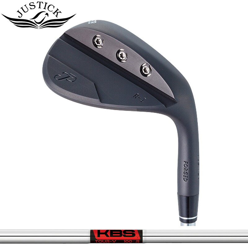 ジャスティック JPフォージド R-1 ウェッジ KBS TOUR-V 装着 スチール ツアー 【カスタム】【新品】 プロシード JP-FORGED R1 WEDGE フォージド JUSTICK GOLF 地クラブ