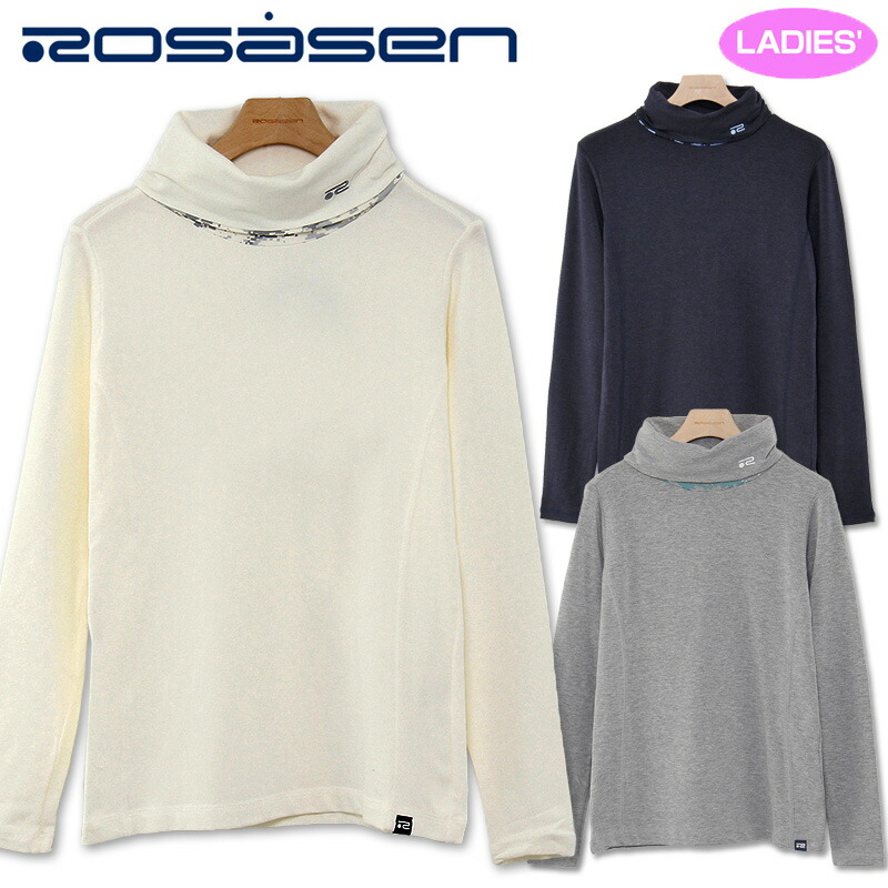 全国宅配無料 メール便発送 ロサーセン レディース タートルネックシャツ 045 Rosasen 18fw ゴルフウェアトップスレディス女性用インナーウエアアンダーウエア Offw 予約販売品 Www Nripost Com