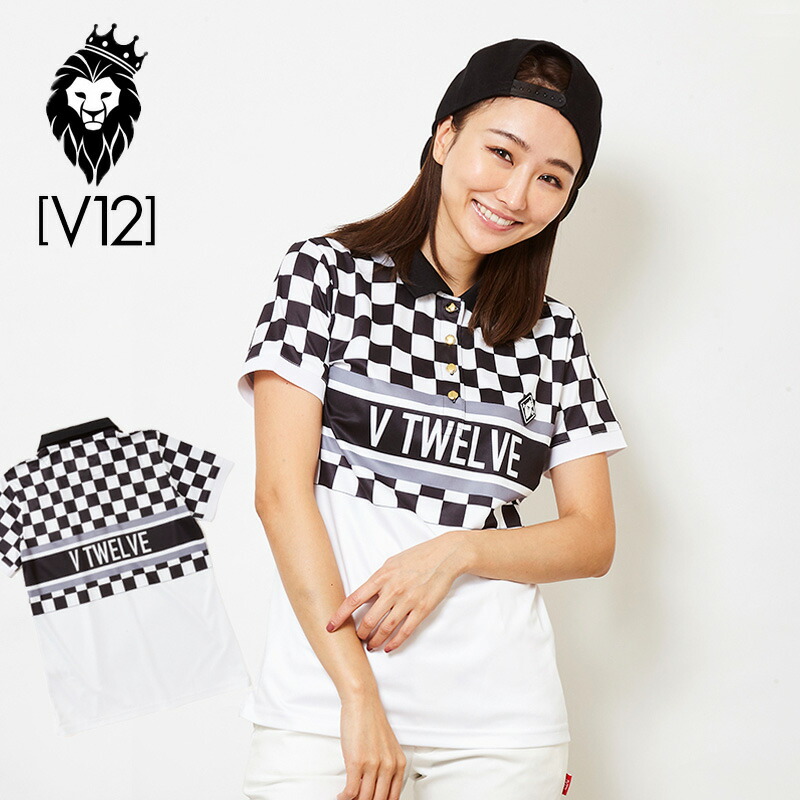 楽天市場】V12 ゴルフ ヴィ・トゥエルヴ レディース バイカラー