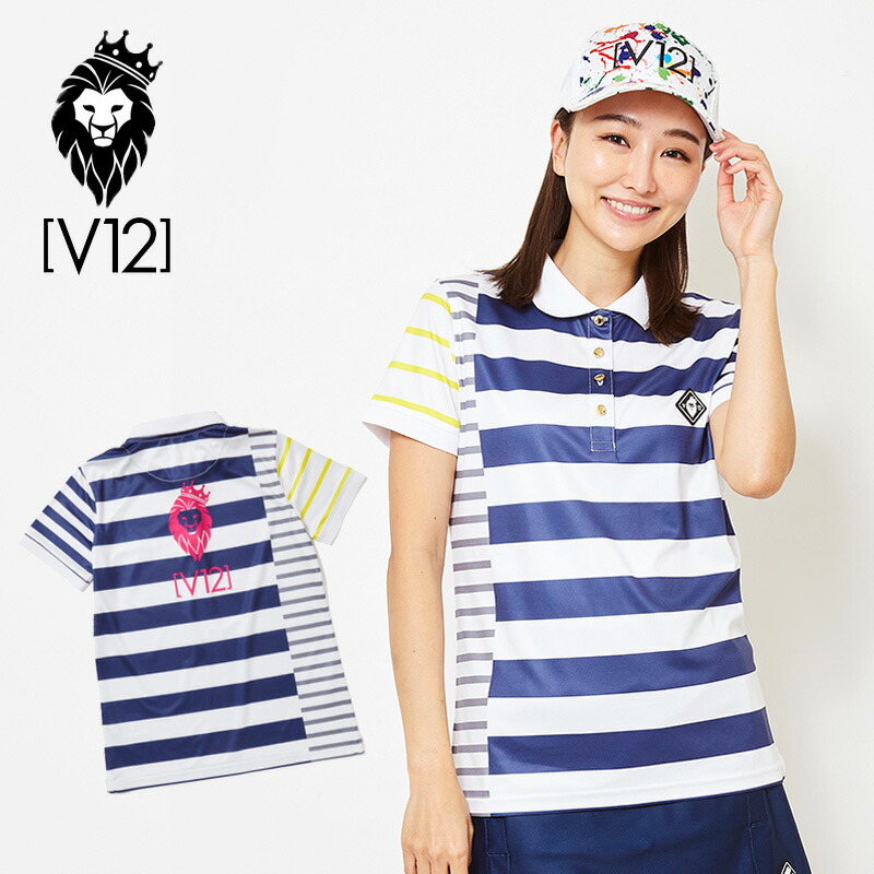 楽天市場】V12 ゴルフ ヴィ・トゥエルヴ レディース バイカラー