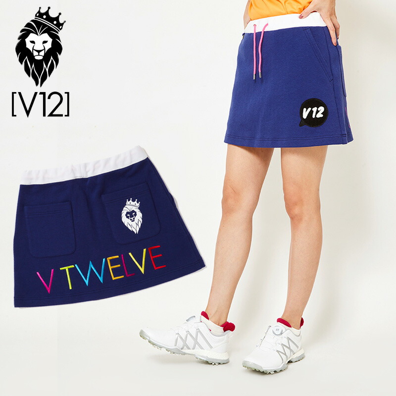 楽天市場】V12 ゴルフ ヴィ・トゥエルヴ レディース スカート