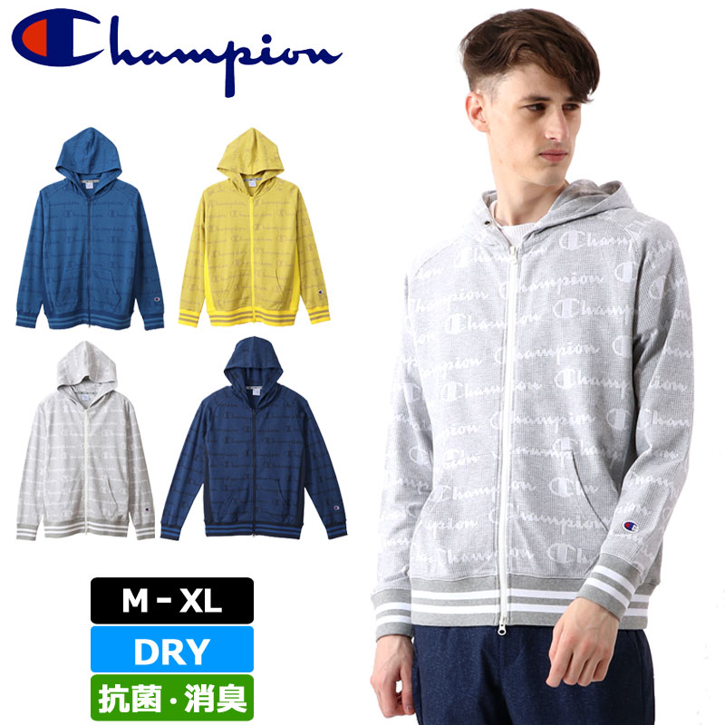 Champion ブルゾン ジャケット アウター パーカー パーカー ジャケット ゴルフウェア 吸汗速乾 メンズウェア 即納 Golf 新品 ゴルフ スポーツ ジップアップ Off サードウェイブ 長袖 チャンピオン ss ショップ オブ ザ イヤー11受賞店 メンズ