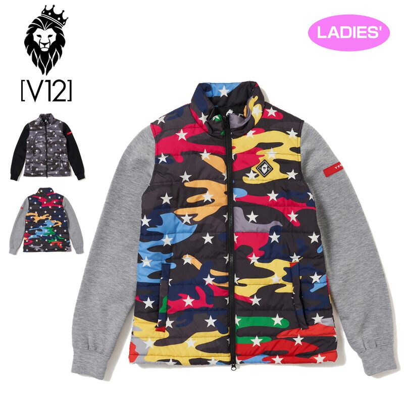 楽天市場】V12 ゴルフ ヴィ・トゥエルヴ レディース SWITCH JACK 長袖