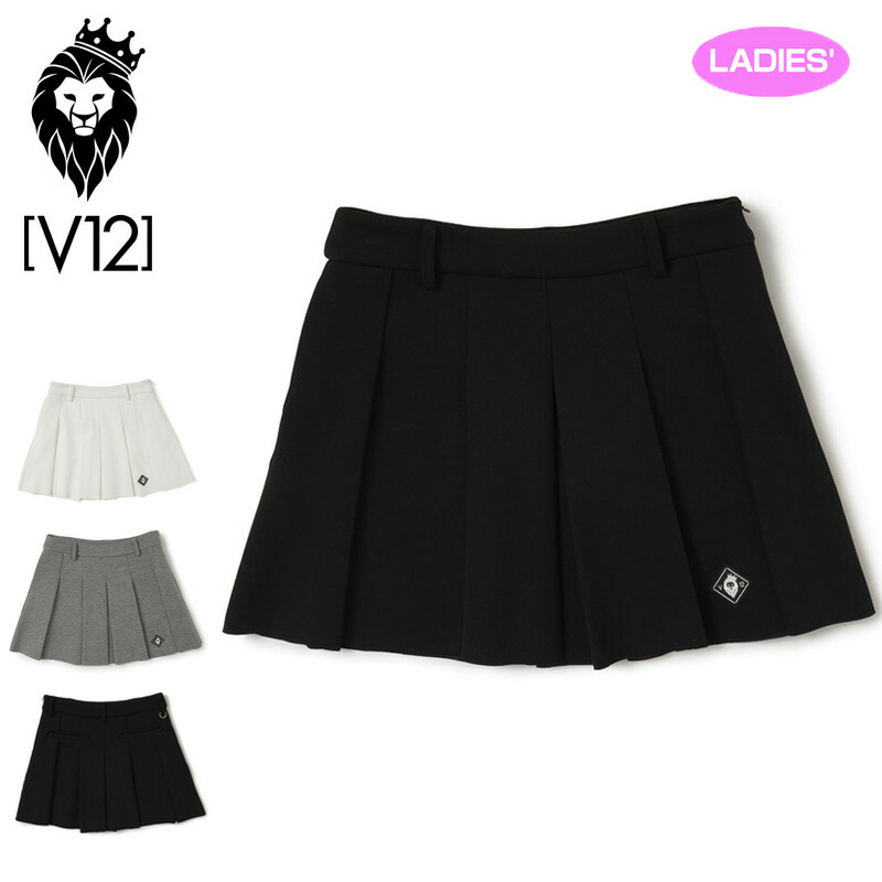 楽天市場】V12 ゴルフ レディース スカート サイドライン LINE SKIRT V122120-SK04 ヴィ・トゥエルヴ 【新品】21FW  ゴルフウェア レディスウェア スコート 無地 GOLF OCT3 : サードウェイブ ゴルフ＆スポーツ