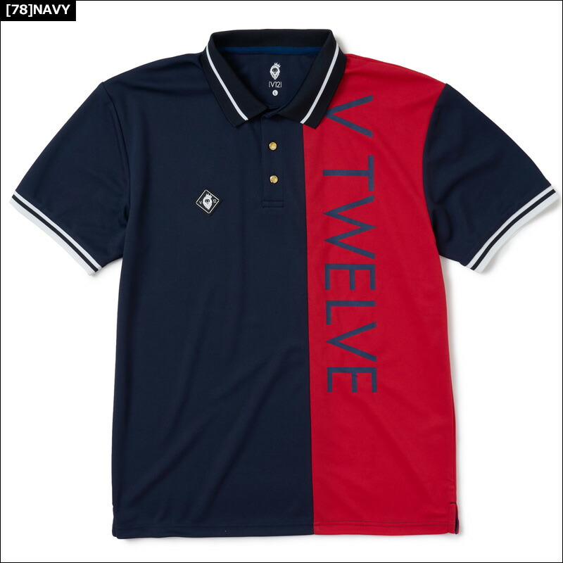 V12 ゴルフ 2022 POLO ヴィ・トゥエルヴ おしゃれ JUN2 ゴルフウェア 