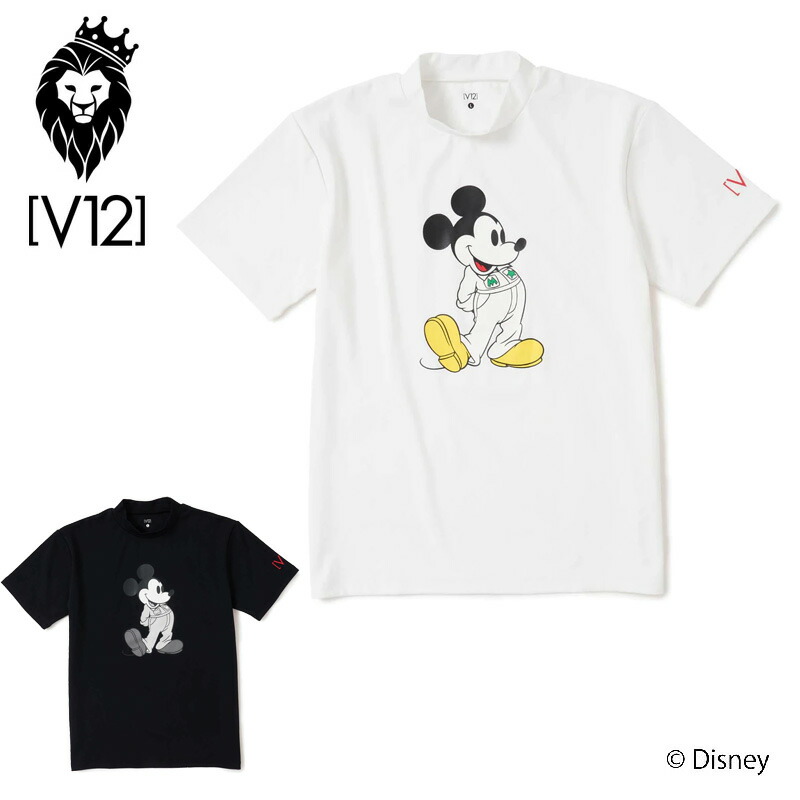 楽天市場】V12 ゴルフ レディース 半袖 ポロシャツ MICKEY NO.12