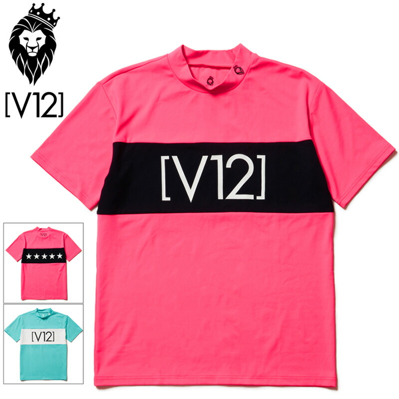 楽天市場】V12 ゴルフ ヴィ・トゥエルヴ メンズ GOOD 半袖ポロシャツ