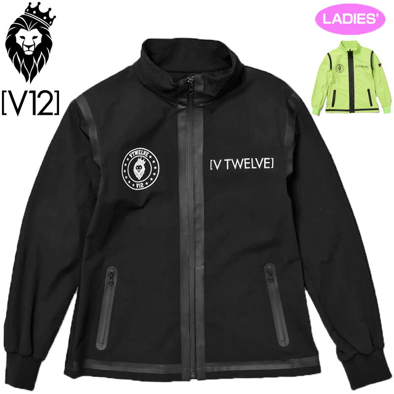 V12 ゴルフ レディース 長袖 上衣 SEAM JKT フルジップ V122220-JK01 ヴィ・トゥエルヴ 【新品】RCBR ゴルフ御召しもの 上衣 トップス GOLF NOV3