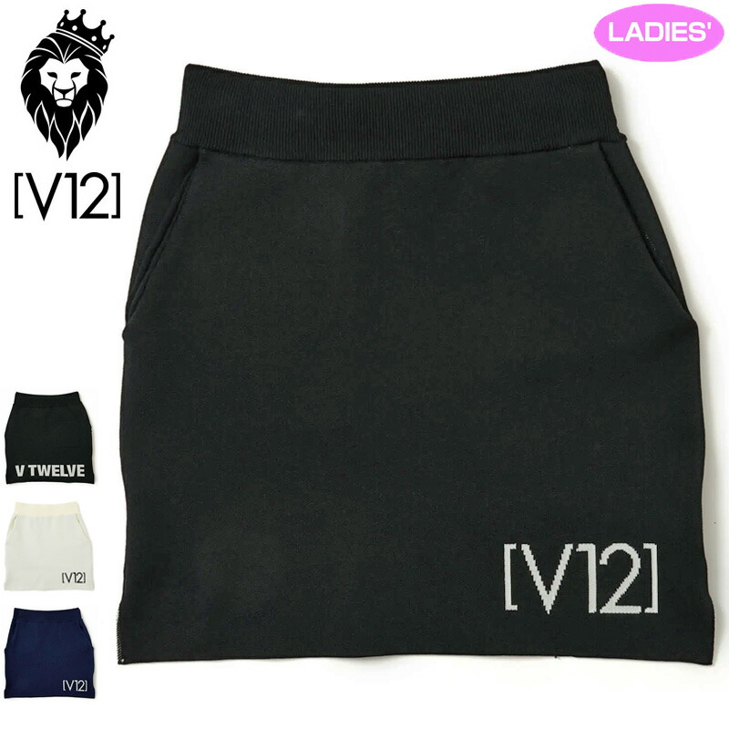 最大43%OFFクーポン V12 ゴルフ 2023 スカート KNIT TIGHT SKIRT