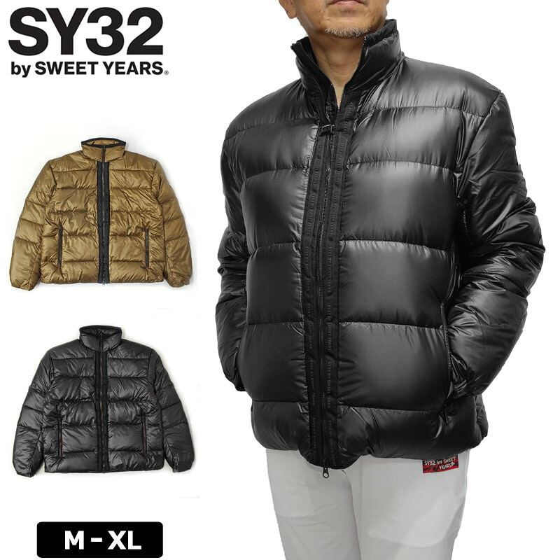 SY32 GOLF メンズ 長袖ダウンジャケット フルジップ PERTEX DOWN JACKET SYG-2104 ゴルフ【新品】RCBR エスワイ ジャケット ゴルフウェア メンズウェア|サードウェイブ ゴルフ&スポーツ