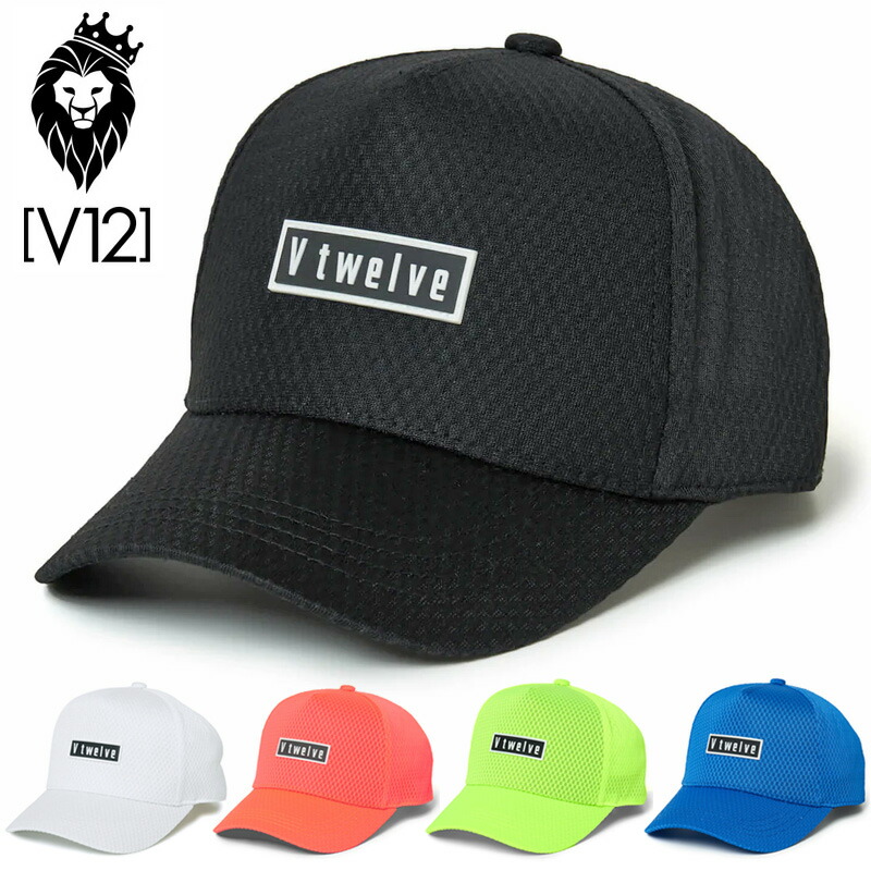 V12 - 【超美品】V12 メッシュキャップ 白×黒 立体ロゴ刺しゅう  ゴルフウェア V12 楽天市場】【超美品】V12 メッシュキャップ 白×黒 立体ロゴ