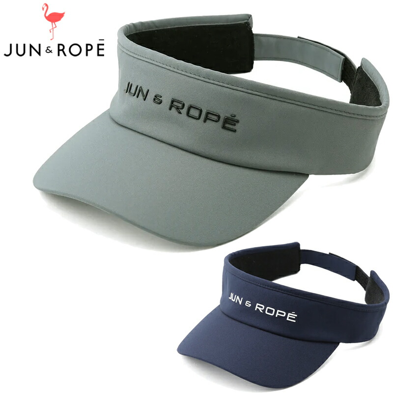 JUN＆ROPE メンズ ベーシック サンバイザー ポリエステルツイル EJU14000 【新品】TAAR ゴルフウェア バイザー 帽子 ジュンロペ トップス MAY2 6,600円