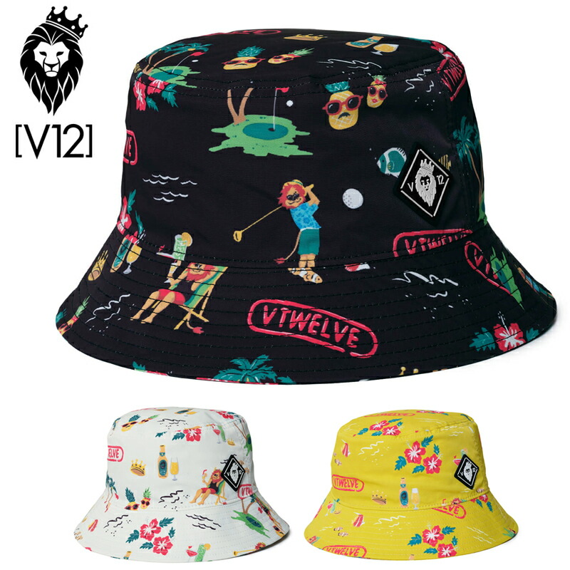 V12 ゴルフ × LEON二人三脚 井戸釣瓶かぶり笠 裏メッシュ RESO HATS V122411-CP14 ヴィ・トゥエルヴ 電子メール便送りとどける【新品】TAAR バケハ 旗がしら かぶり笠 ゴルフ御召しもの V12 GOLF