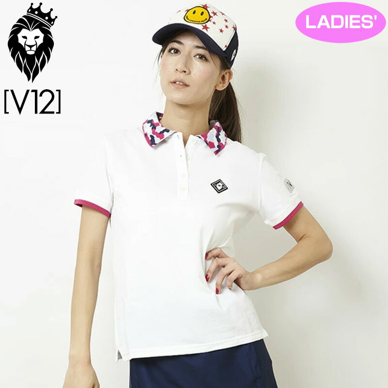 楽天市場】V12 ゴルフ ヴィ・トゥエルヴ レディース HALF STAR 半袖
