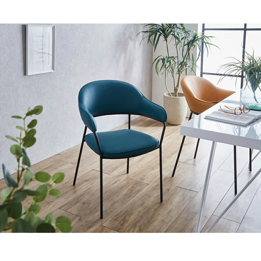 GD　イス二脚 ダイニングチェア二脚