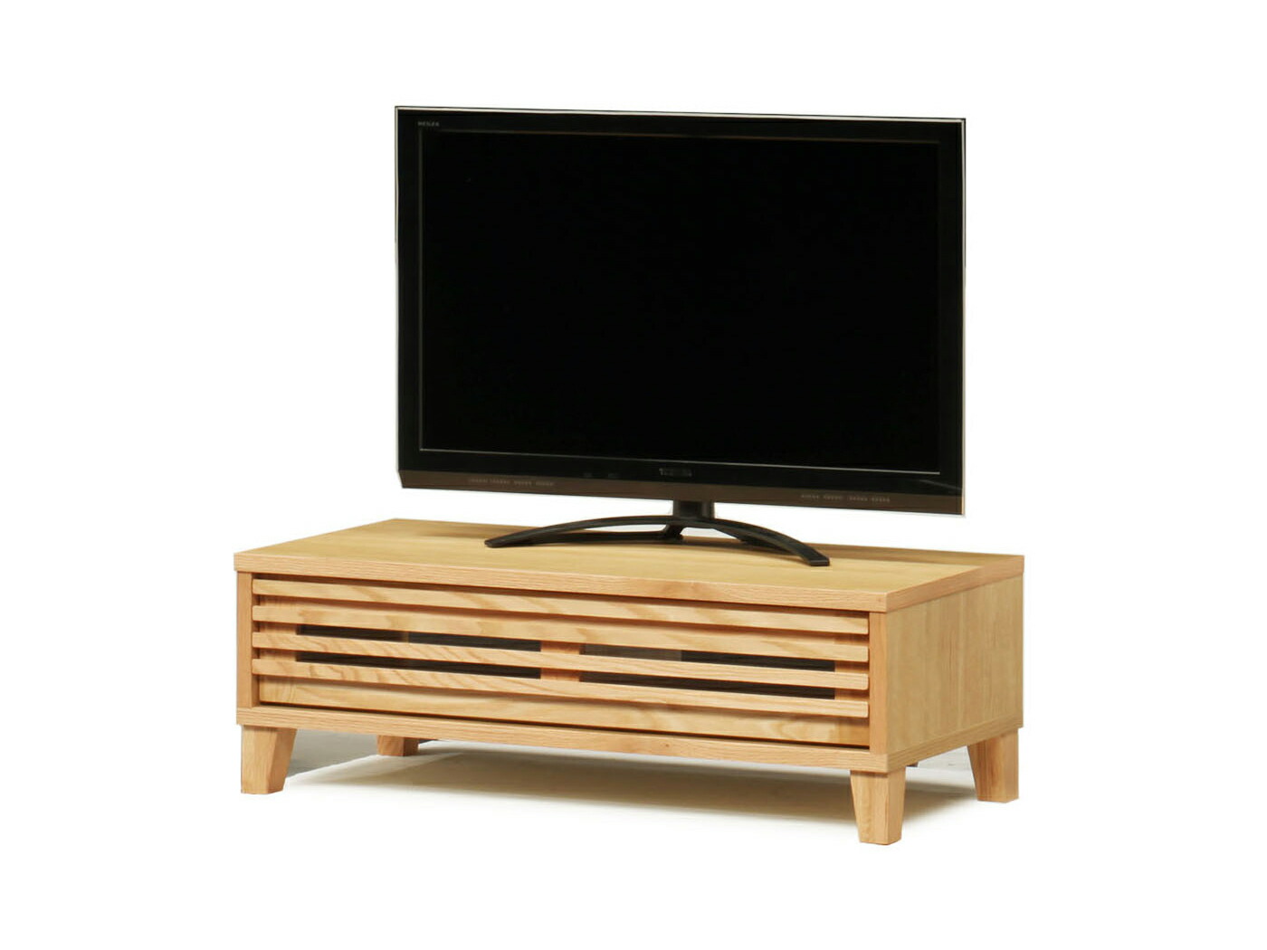 【5％OFFクーポン10日1:59まで】テレビボード TV ローボード 大川家具 日本製 国産 幅 103.6 奥行 45 高 34.5 木製 おしゃれ かわいい北欧 モダン シンプル コンパクト オーク レッドオーク 桐材 ロータイプ TV台 AV機器収納 AV機器 一人暮らし