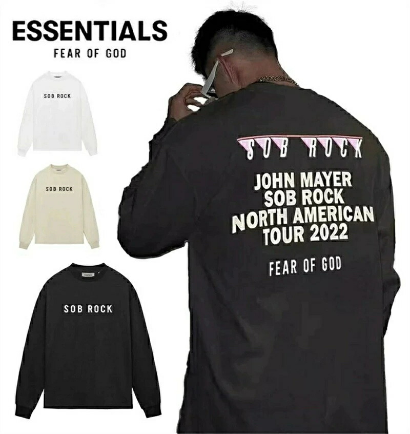 ESSENTIALS エッセンシャルズ ティーシャツ 長袖 メンズ レディース ユニ一発やる エッセンシャルズ 春夏 秋冬 最新 男女兼用 [並行輸入品]