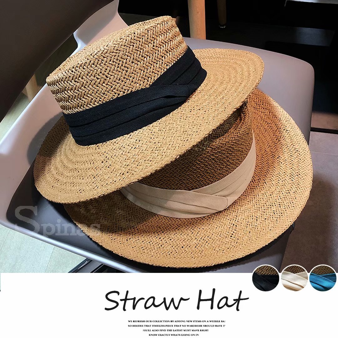 楽天市場】夏に欠かせない！レディース カンカン帽 ストローハット