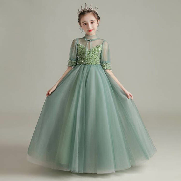 【店長おすすめ】2025 新作子供ドレス 発表会 フォーマル 結婚式 ロングドレス ジュニアドレス 発表会 ピアノ 結婚式 七五三 コンクール ルドレス 短い キッズドレス