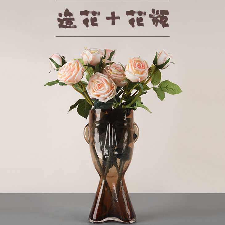 送料無料 結婚祝い 付き お花 家庭 卒業祝い 彼女 花 観葉植物 造花 引越し祝い 入学祝い 誕生日 ギフト プレゼント 花瓶 北欧 出産祝い 退職祝い 花瓶 ガラス おしゃれ 造花付き お花 フラワー バラ 桔梗 造花 フラワーアレンジメント インテリア 枯れない花 撮影