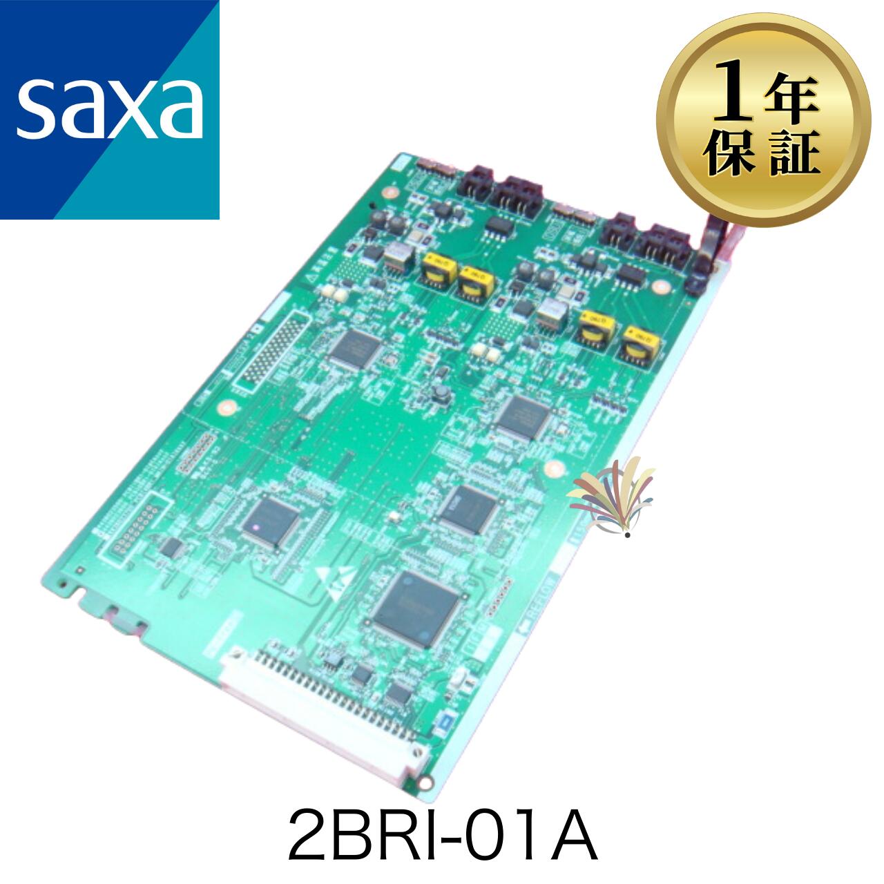 【中古】2BRI-01A SAXA PLATIA 業務用 ビジネスホン ビジネスフォン 2デジタル局線ユニット基板