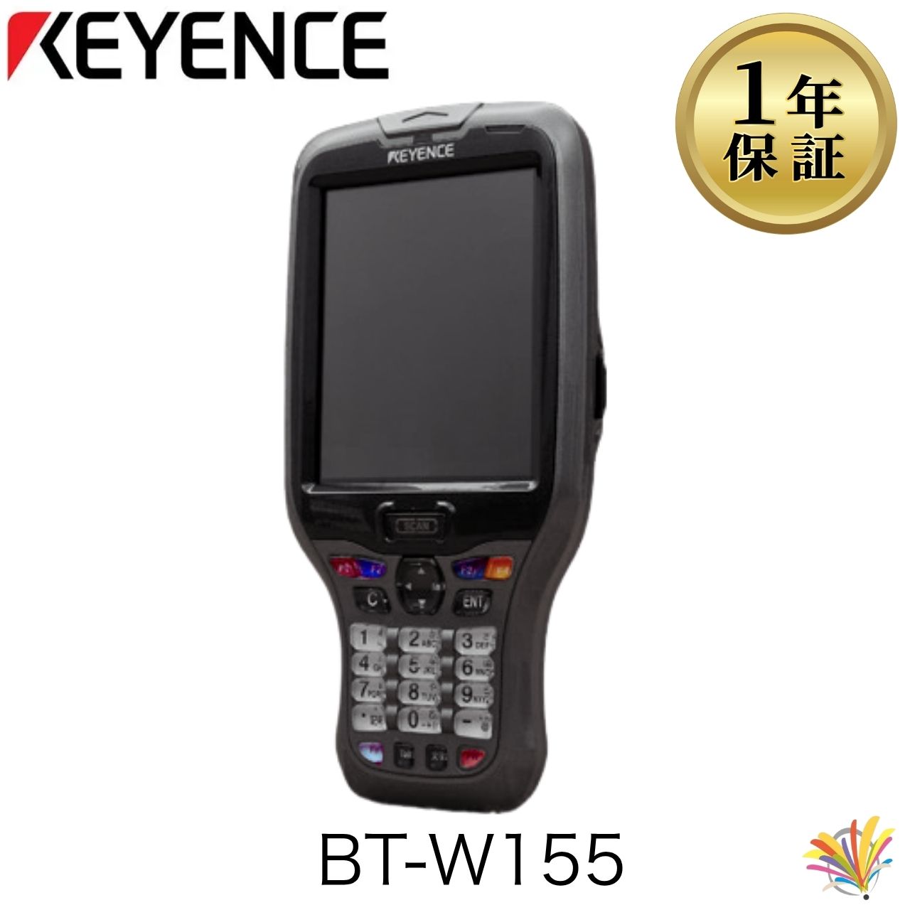 【中古】BT-W155 KEYENCE キーエンス ハンデスキャナ BT-100つづき物 バーコード指導者  ハンデ停留所本体