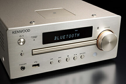 ケンウッド K-515-N ハイレゾ音源対応 Bluetooth対応 コンパクトHi-Fi