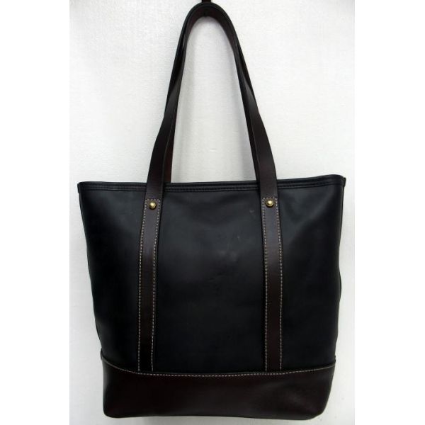 Horween Leather Coronado Chrome Excel Tote Bag 2 Tone Reza Made In U S A