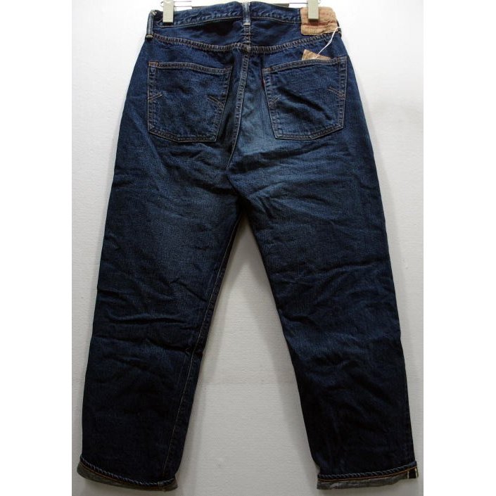 【2026春夏 再入荷】WAREHOUSE(御召しもの住み家) [2ND-HAND Lot.1101/Real Vintage Dark Used Wash/Button-fly]二番目お手て セコハン ジーンズ 引っ切りないデニム 名取り草飛球 USED WASH (濃)
