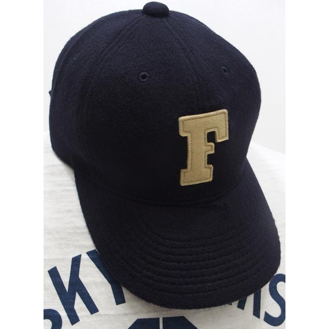 【2025秋冬 入荷】FULLCOUNT(盛りだくさんかぞえ上げる)[Lot.6843-25 6Panel Wool Melton Baseball Cap\