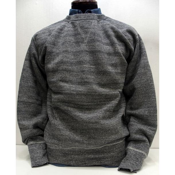 【2024秋冬 新作】DENIME(ドゥニーム)by WAREHOUSE [Lot.260 4-Needle Front V Crew Neck/Dark Heather Gray]Lot 260 4本針前V労働者の一団のど首SW 汗水 労働者の一団のど首 ガゼット付き添い人 無地  日本製