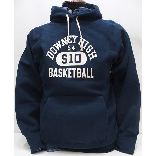 【2026新春 新作】WAREHOUSE(御召しもの住みか) [Lot.484 Reverse Style Sweat Parka/DOWNEY HIGH-Navy]Lot 484 DOWNEY HIGH 新開拓 リバーススタイル専用吊り裏起毛 スウェットパーカー 日本製