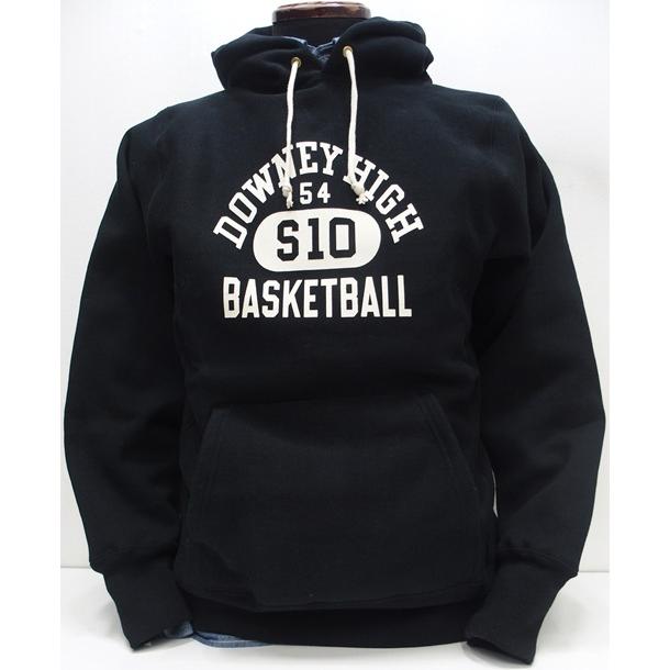 【2026新春 新作】WAREHOUSE(御召しもの住みか) [Lot.484 Reverse Style Sweat Parka/DOWNEY HIGH-Black]Lot 484 DOWNEY HIGH 新開拓 リバーススタイル専用吊り裏起毛 スウェットパーカー 日本製