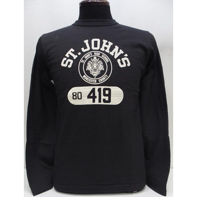 【2026春夏 入荷】WAREHOUSE(ウエアハウス)[Lot.5906 Long Sleeves Tee/ST JOHN'S-Smicro Black]Lot 5906 長袖クルーネックT ST.JOHN’S 日本製 8,151円