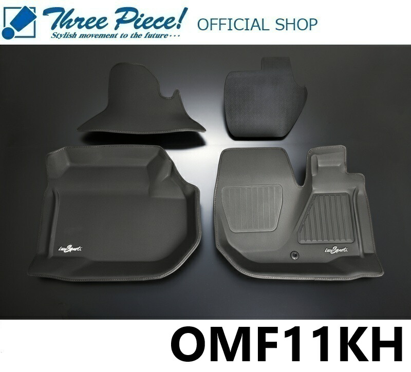 【メーカー直送】 ハイエース TRH KDH GDH 200系 GENB ゲンブ 玄武 コンフォートマット フロントセット Black Stitch OMF11KH ワイドボディ用 スリーピース オフィシャルショップ