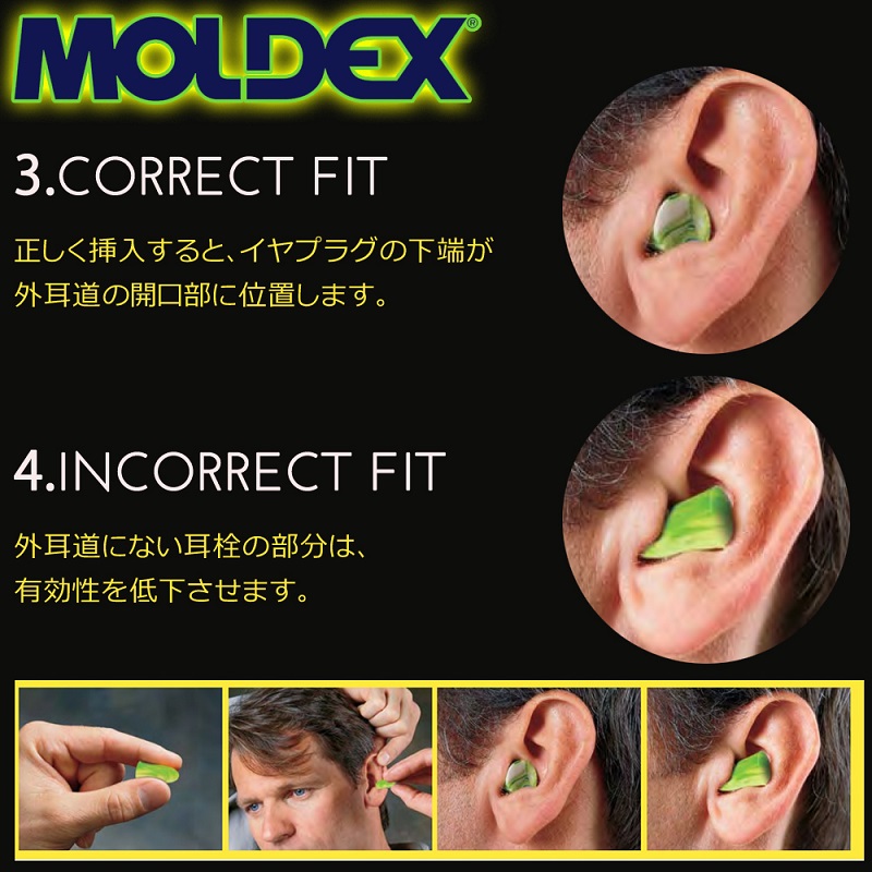 楽天市場 Moldex Meteors モルデックス 耳栓 お試し5種 5ペア 耳せん 遮音 睡眠 ライブ用 モルデックス メテオ 防音対策 いびき みみせん 使い捨て 清潔 衛生 安眠 旅行 Moldex Meteors スリーアール