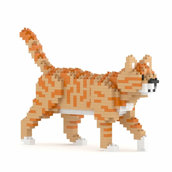 楽天市場】JEKCA ジェッカブロック ねこ キジトラ 猫