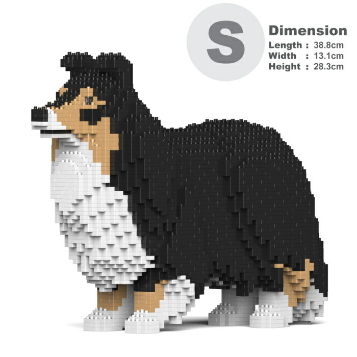 JEKCA ジェッカブロック (Sサイズ) シェットランド・シープドッグ 02S-M02 ST19STS02-M02JEKCA