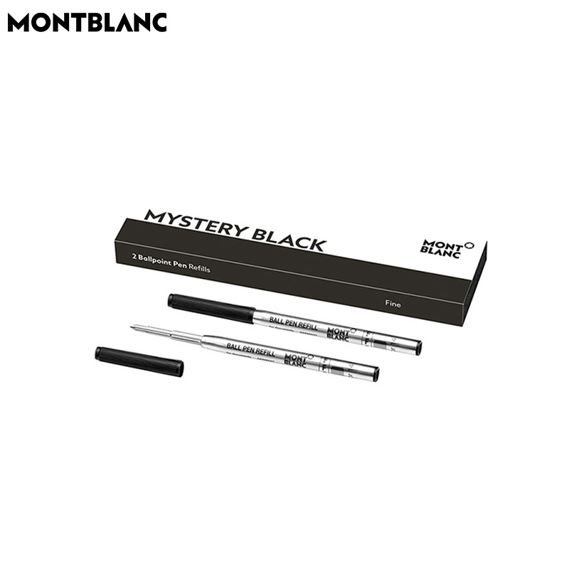 楽天市場】モンブラン ローラーボール リフィル M 2本入り ミステリー
