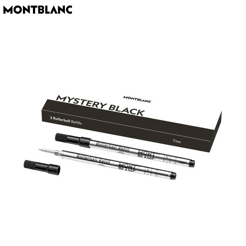 楽天市場】モンブラン ローラーボール リフィル M 2本入り ミステリー