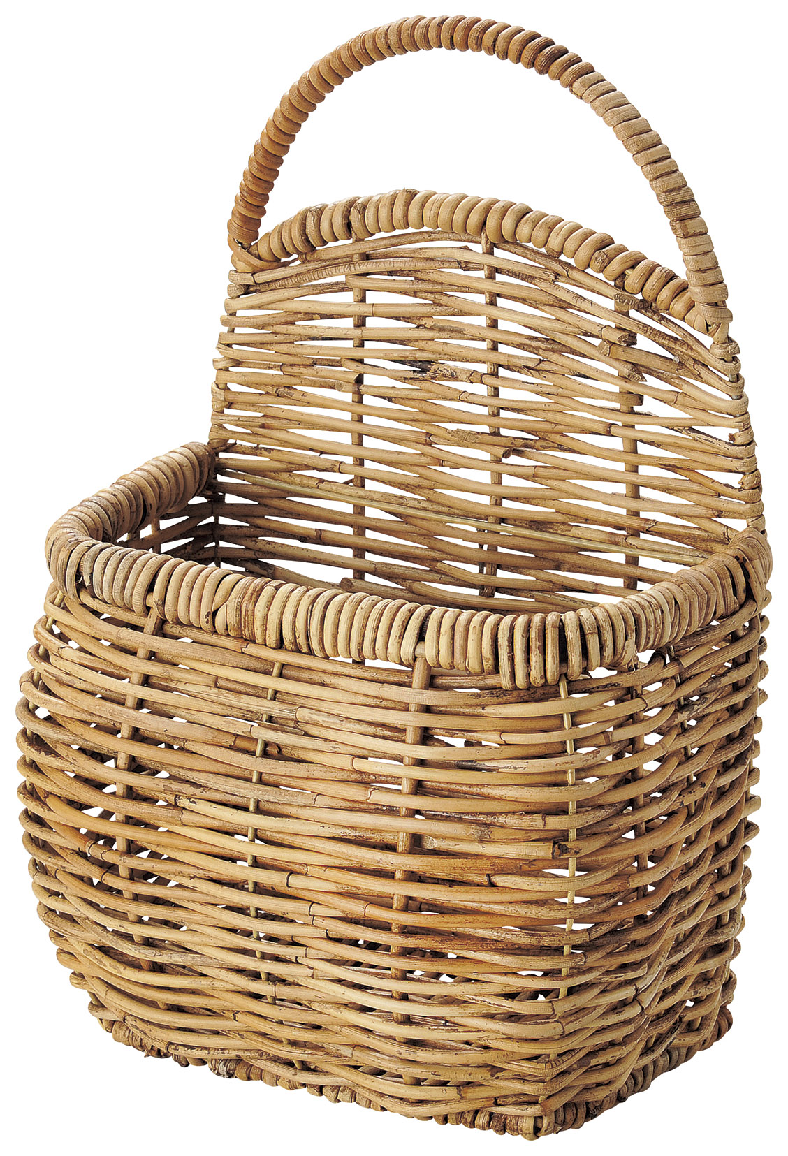 保管 インテリア 提げ篭 かご バスケット 生まれ付き原材料 ハンドメイド 籐 ラタン アラログ 収納 インテリア アジアン エスニック リゾート 簡素 ナチュラル ハンドメイドの天然素材デテール Pasadenasportsnow Com