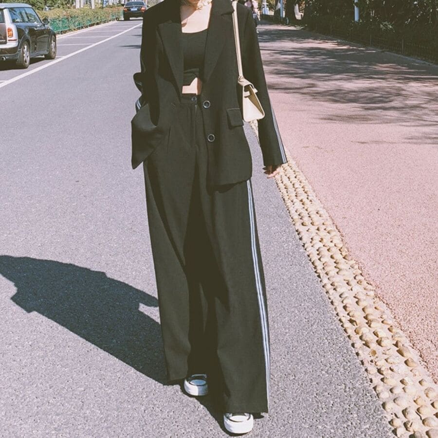 パンツスーツ 激安大特価 パンツスーツ レディース セットアップ スーパーセール限定クーポン配布中 ジャケット 9502 春秋 Mail Shoxruxtj Com