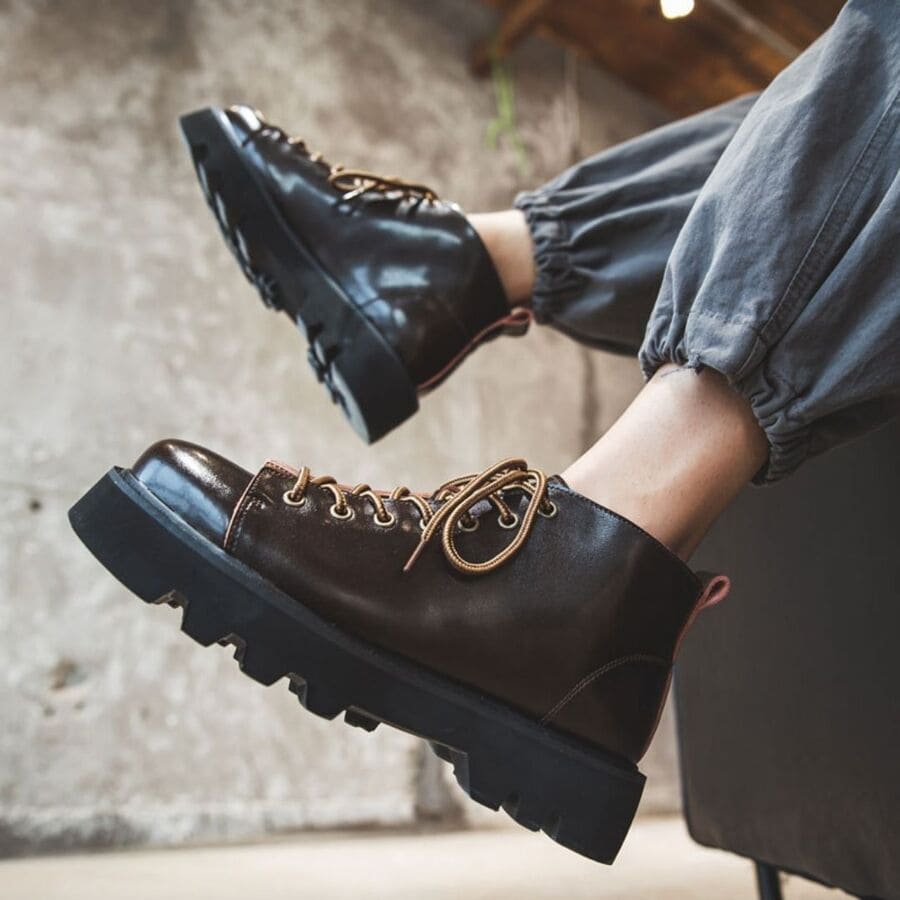 シューズ メンズ マーティンブーツ 厚底 ハイトッ プ 21春大特価セール