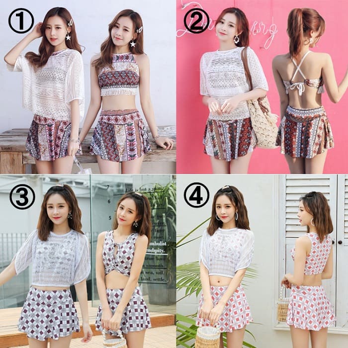 水着 高校生 中学生 10代 代 30代 レディース ビキニ 体型カバー 大きいサイズ おしゃれ ママ 水着 オフショルダー 4801 Educaps Com Br