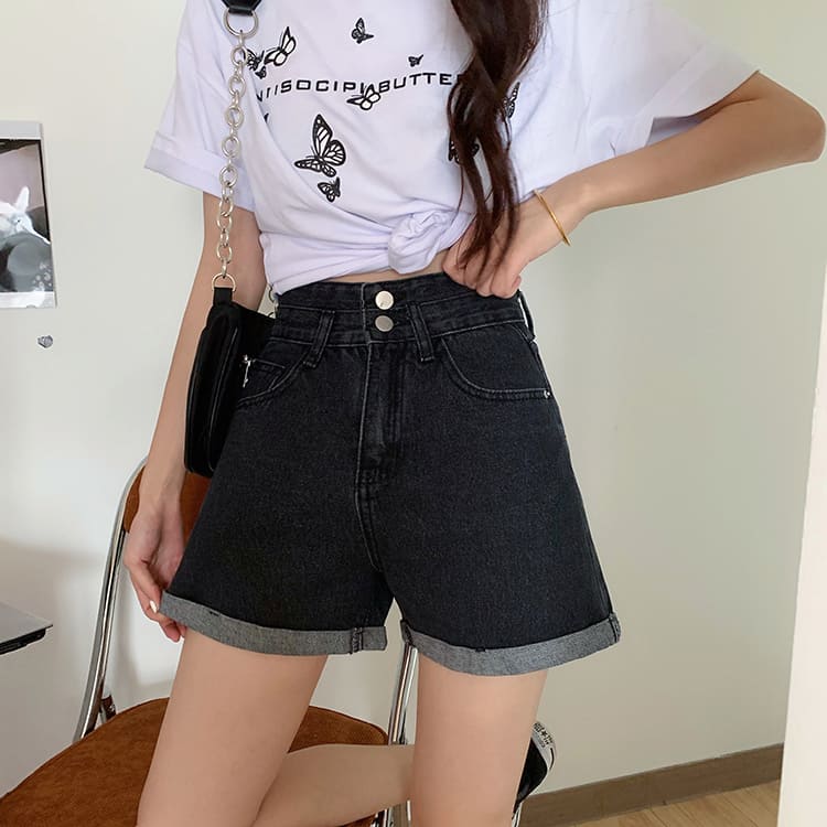 68 Off 高校生 中学生 ファッション デニム ショートパンツ 短パン 半ズボン ショーパン ハーフパンツ レディース おしゃれ 夏 韓国 6459 Batesmartin Com