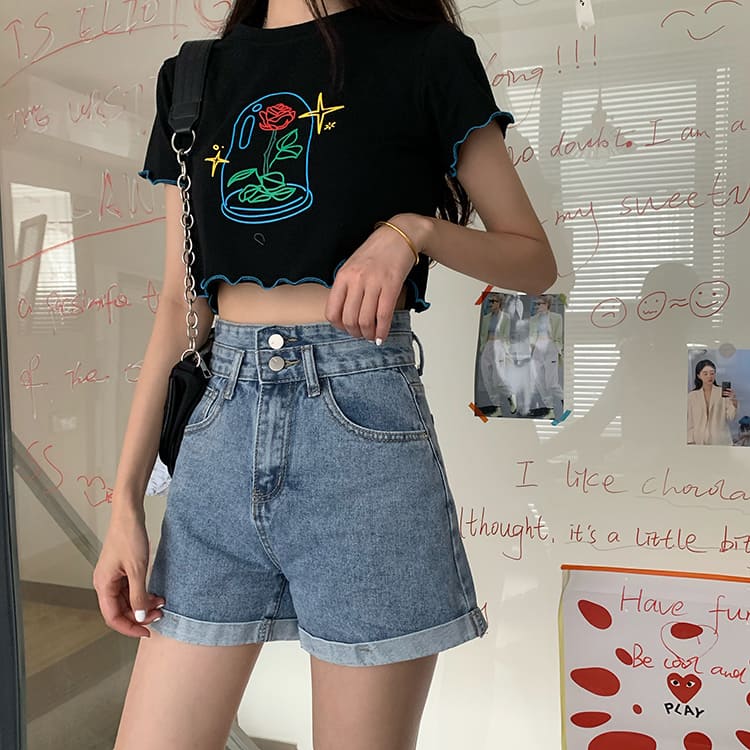 68 Off 高校生 中学生 ファッション デニム ショートパンツ 短パン 半ズボン ショーパン ハーフパンツ レディース おしゃれ 夏 韓国 6459 Batesmartin Com